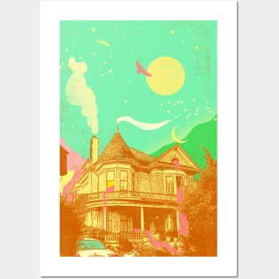 LUNA HOUSE Posters and Art